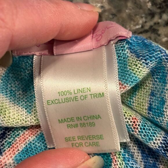 Lilly Pulitzer Women's Liesel Multicolor Sweater Tunic - Picture 7 of 8